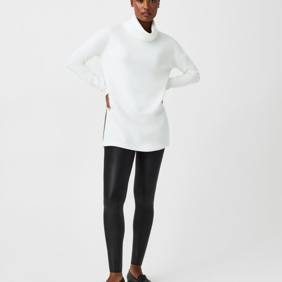 SPANXshape™ Faux Leather Leggings large petite - Picture 4 of 4